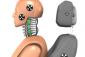 L��cart entre la t�te et l�appuie-t�te ne doit pas exc�der quatre centim�tres