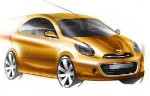 Nissan r�v�le les lignes de sa nouvelle citadine