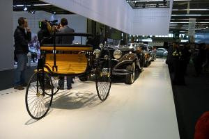 Mercedes c�l�bre ses 125 ans au salon R�tromobile
