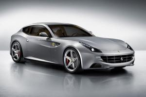 La nouvelle Ferrari Four se d�voile au salon de Gen�ve