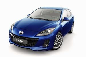 Mazda pr�sente la version restyl�e de la Mazda 3 � Francfort