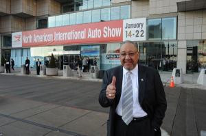Dans les all�es du Salon International de l�Automobile de D�troit