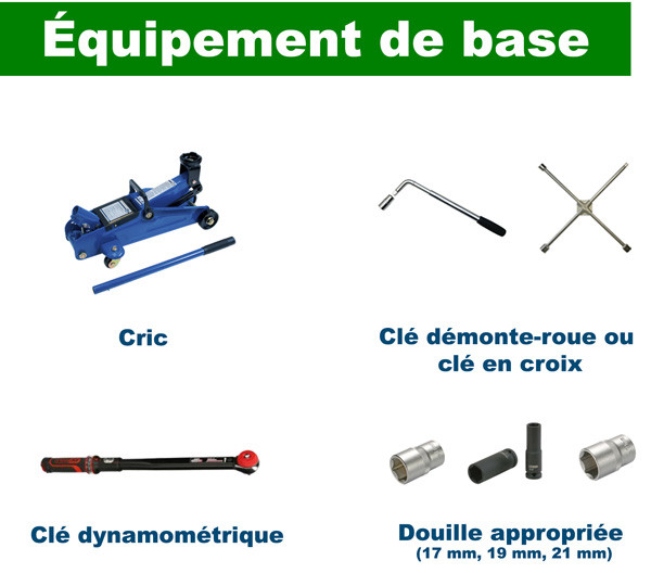 clé démonte-roue dynamométrique