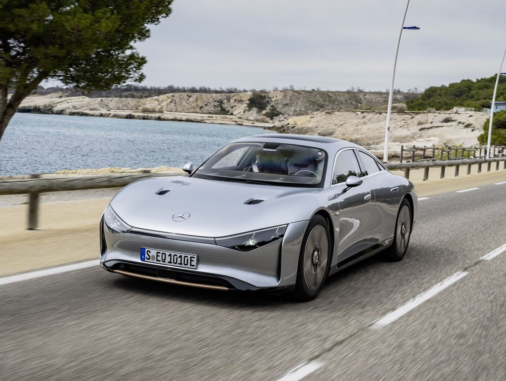 Le prototype Mercedes Vision EQXX parcourt plus de 1 000 km avec une seule charge de batterie