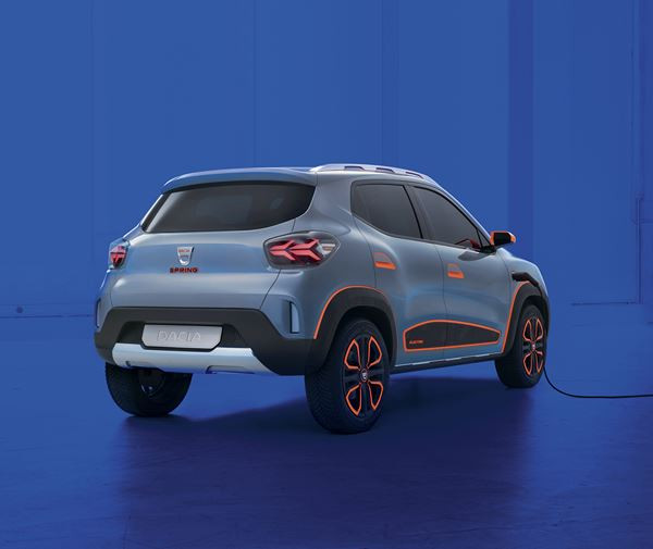 Le show car Dacia Spring electric préfigure une mini-citadine électrique abordable