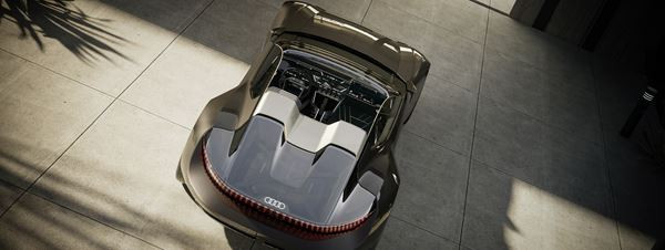 Audi skysphere concept: un cabriolet deux portes à entrainement électrique futuriste