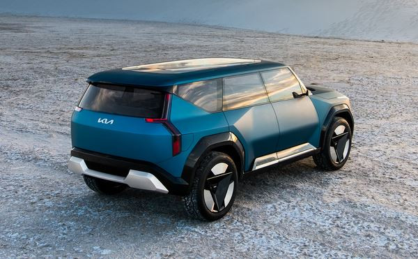 Le concept car Kia EV9 préfigure clairement un prochain grand SUV électrique