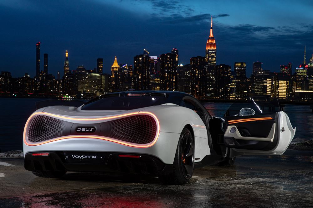 Deus Vayanne Electric Hypercar Concept: une hypercar électrique de plus de 2 200 ch