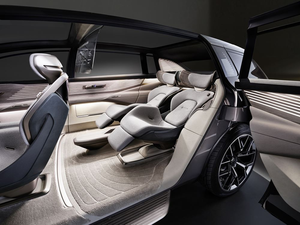 Le concept Audi urbansphere offre une vision de l'avenir des déplacements urbains