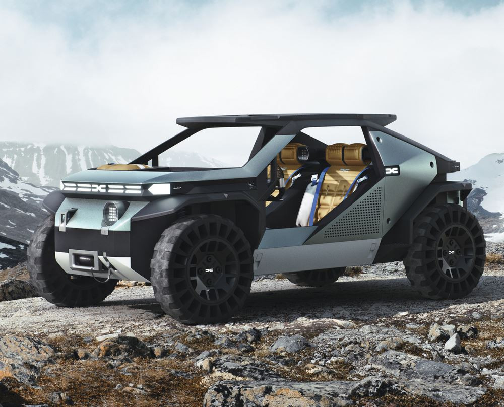 Le concept-car Manifesto illustre la vision de Dacia d'une automobile essentielle robuste