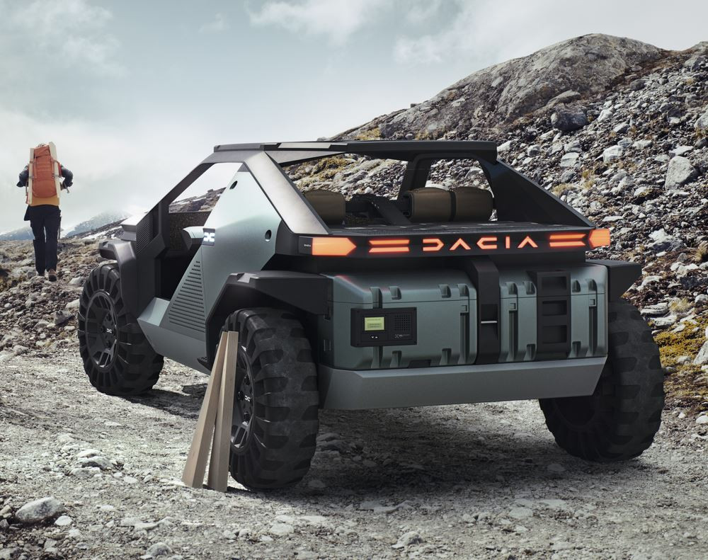 Le concept-car Manifesto illustre la vision de Dacia d'une automobile essentielle robuste