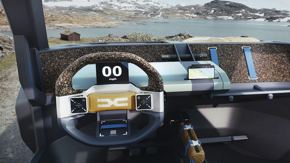 Le concept-car Manifesto illustre la vision de Dacia d'une automobile essentielle robuste