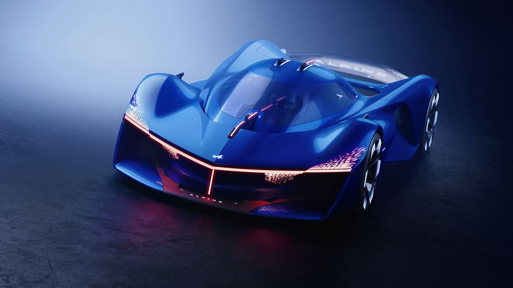 Le concept-car Alpenglow est un manifeste de la marque Alpine