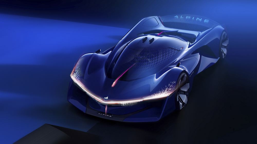 Le concept-car Alpenglow est un manifeste de la marque Alpine