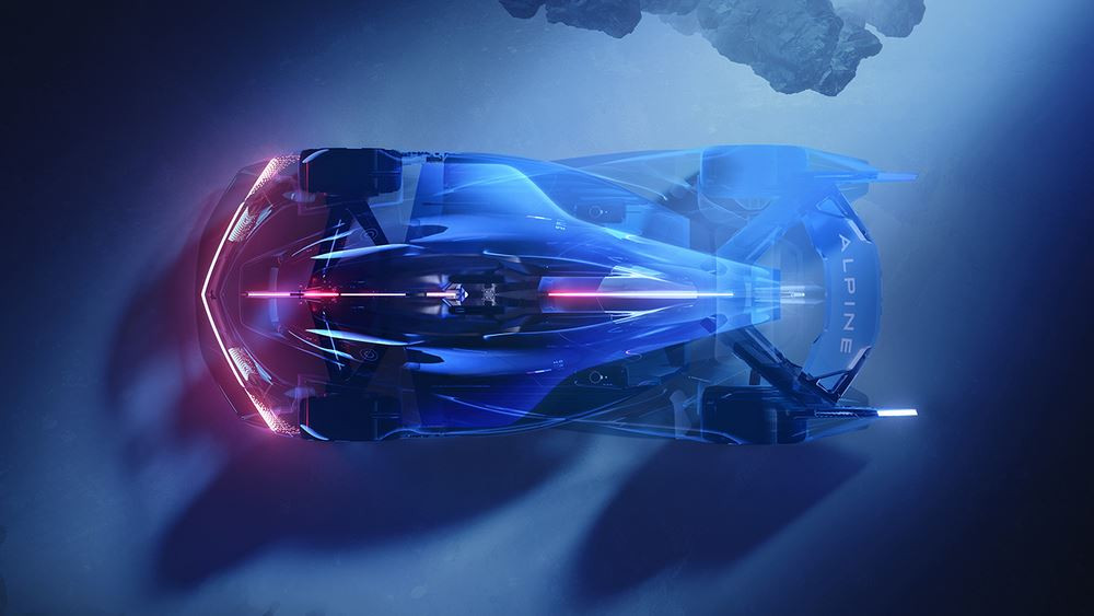 Le concept-car Alpenglow est un manifeste de la marque Alpine