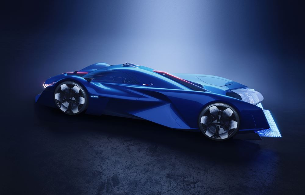 Le concept-car Alpenglow est un manifeste de la marque Alpine