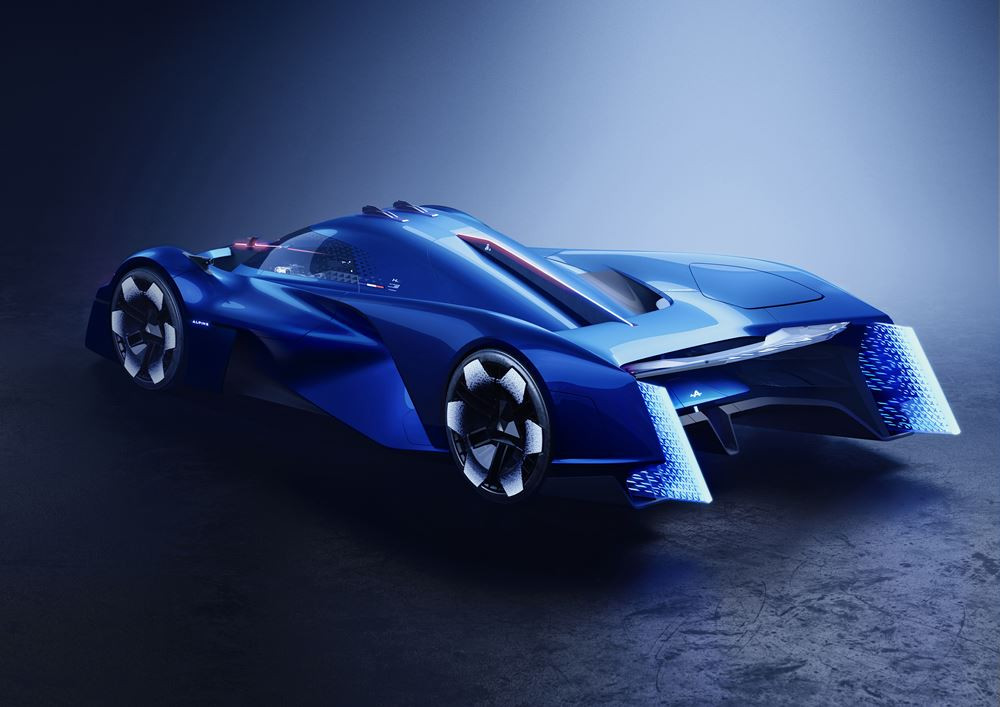 Le concept-car Alpenglow est un manifeste de la marque Alpine