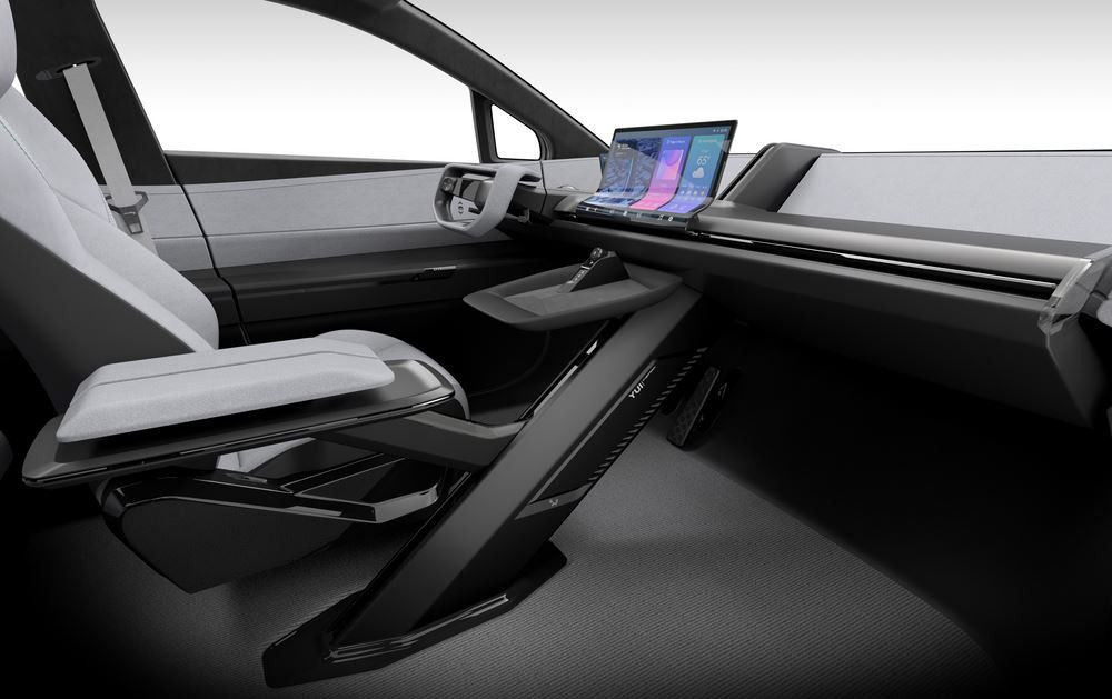 Le Toyota bZ Compact SUV Concept électrique se démarque par son design futuriste