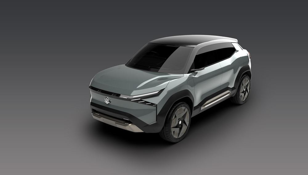 Le concept Suzuki eVX électrique préfigure le premier modèle électrique de la marque