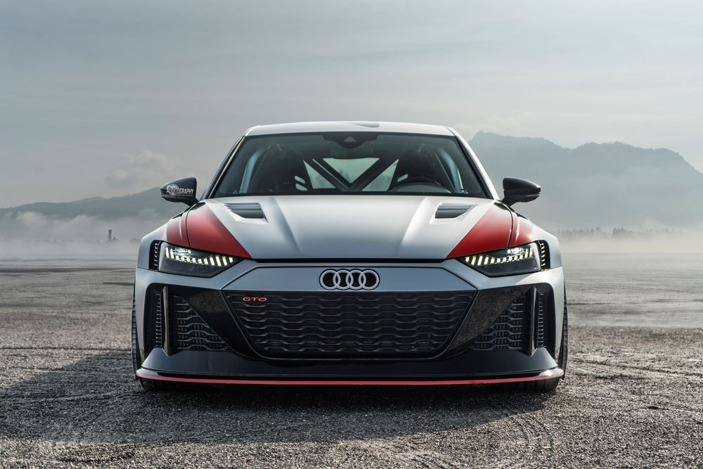 L'Audi RS 6 GTO concept reprend les codes de l'Audi 90 quattro IMSA GTO des années 90