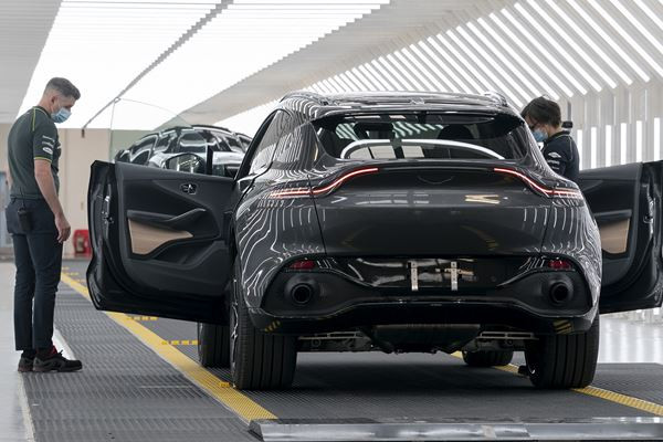 Aston Martin Lagonda redémarre progressivement la production à St Athan