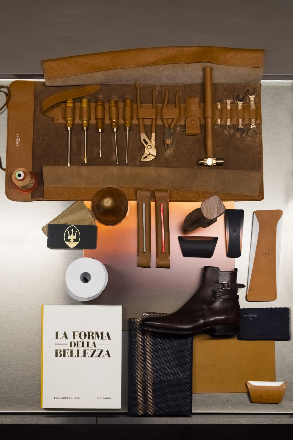Le concept de magasin Maserati exprime l'artisanat de luxe italien