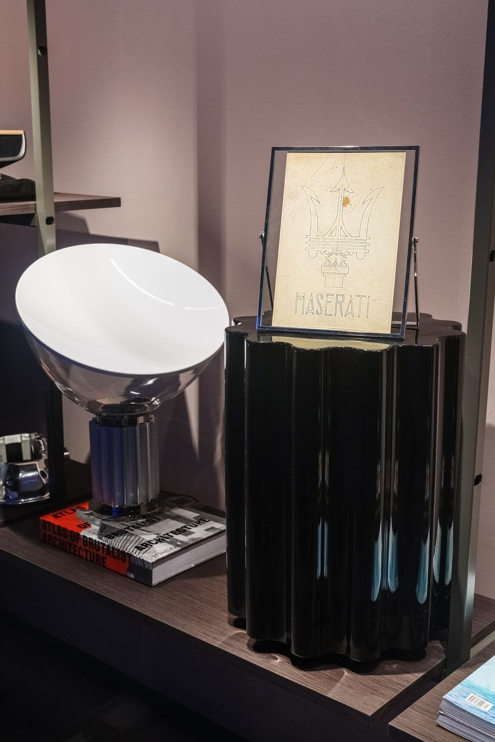 Le concept de magasin Maserati exprime l'artisanat de luxe italien