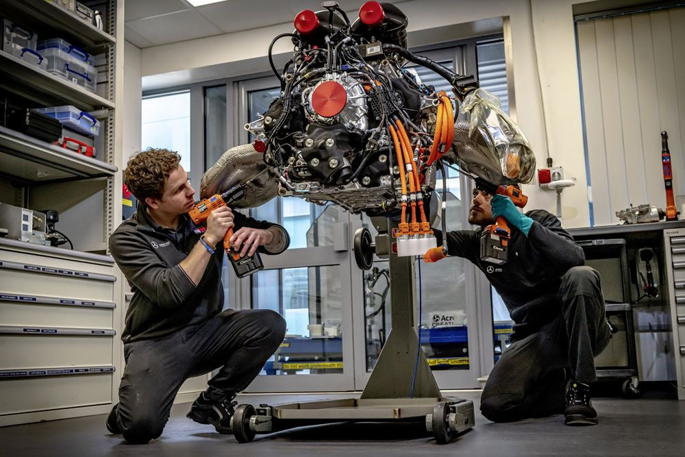 La production de l'hypercar dotée de la technologie de Formule 1 Mercedes-AMG One démarre