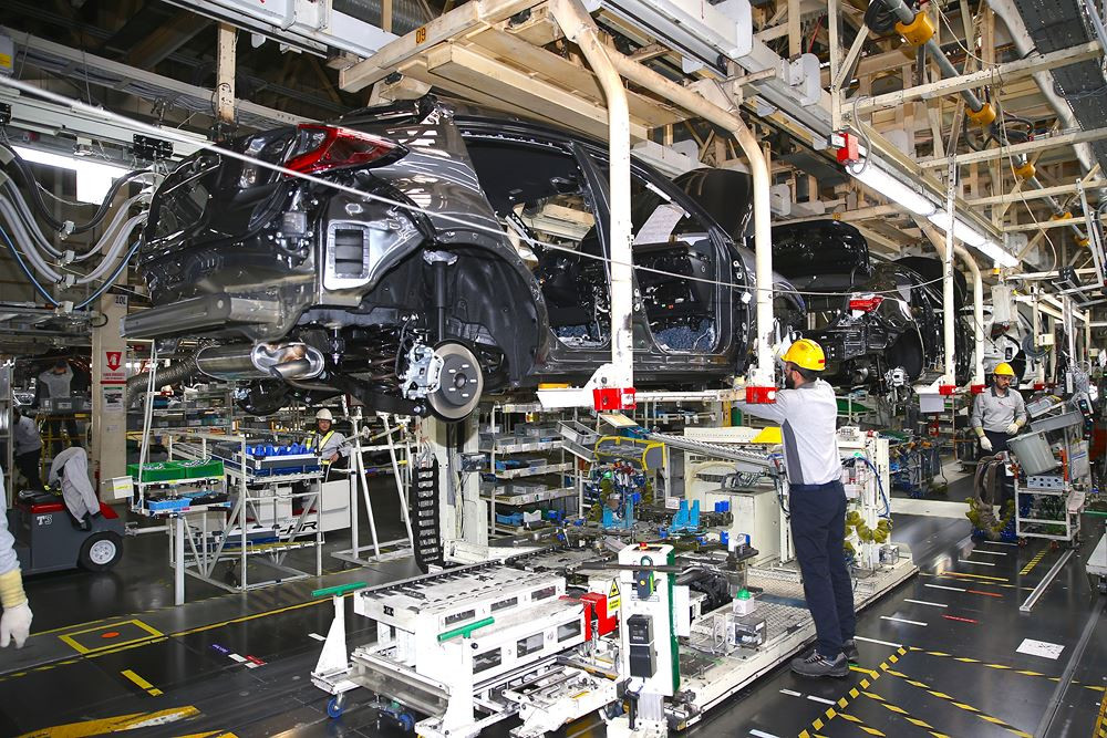 Le site de production Toyota de Sakarya en Turquie assure aussi l'assemblage de batteries