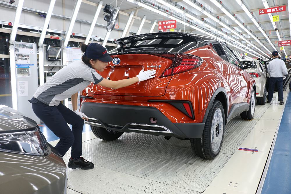 Le site de production Toyota de Sakarya en Turquie assure aussi l'assemblage de batteries