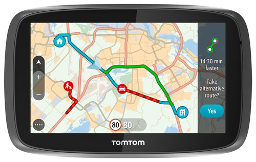 Le nouveau GPS TomTom GO 510 dispose des alertes de zones de danger à vie