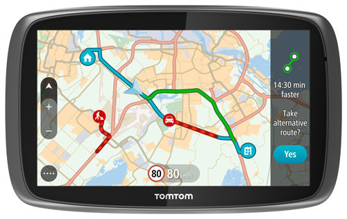 Le nouveau GPS TomTom GO 510 dispose des alertes de zones de danger à vie