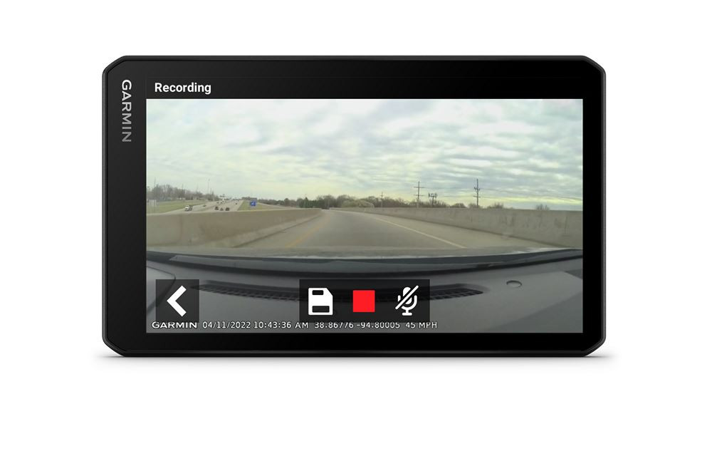 Le DriveCam 76 de Garmin est un GPS tout-en-un avec une caméra HD intégrée