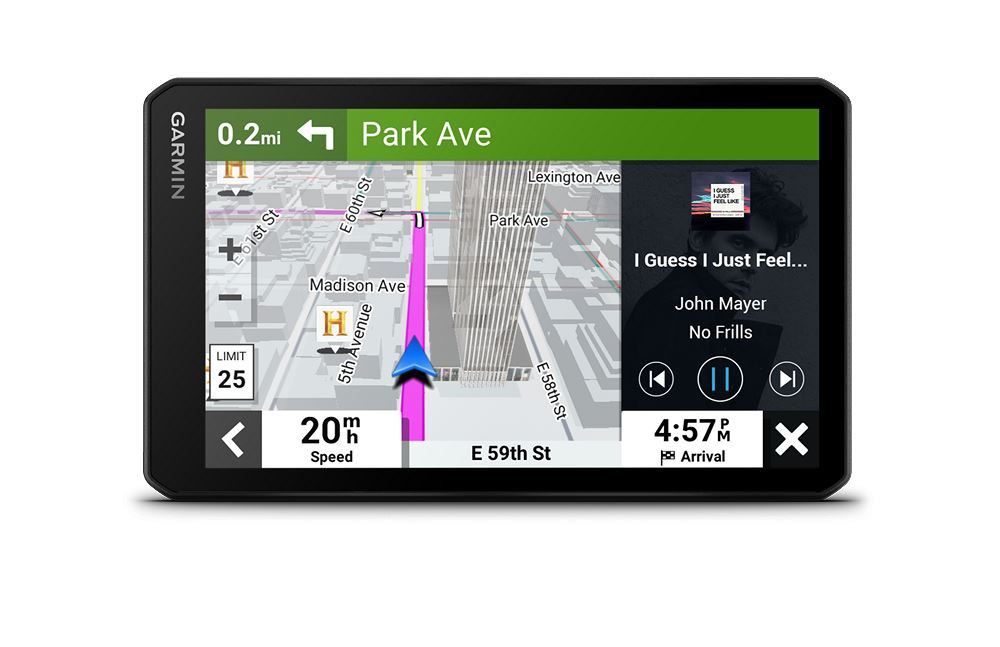 Le DriveCam 76 de Garmin est un GPS tout-en-un avec une caméra HD intégrée