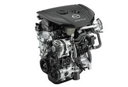 Le bloc Diesel Mazda 1.8L Skyactiv-D de 115 ch voit sa cylindrée augmenter