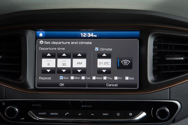 La Hyundai Ioniq Électrique revendique une autonomie de 280 km