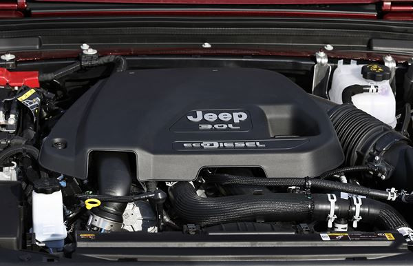 Le pick-up 4 places Jeep Gladiator embarque un moteur V6 3 litres Diesel de 264 ch