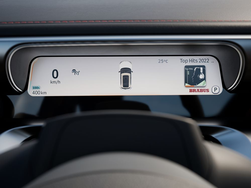 Le SUV urbain cinq places électrique smart #1 Brabus développe 428 ch