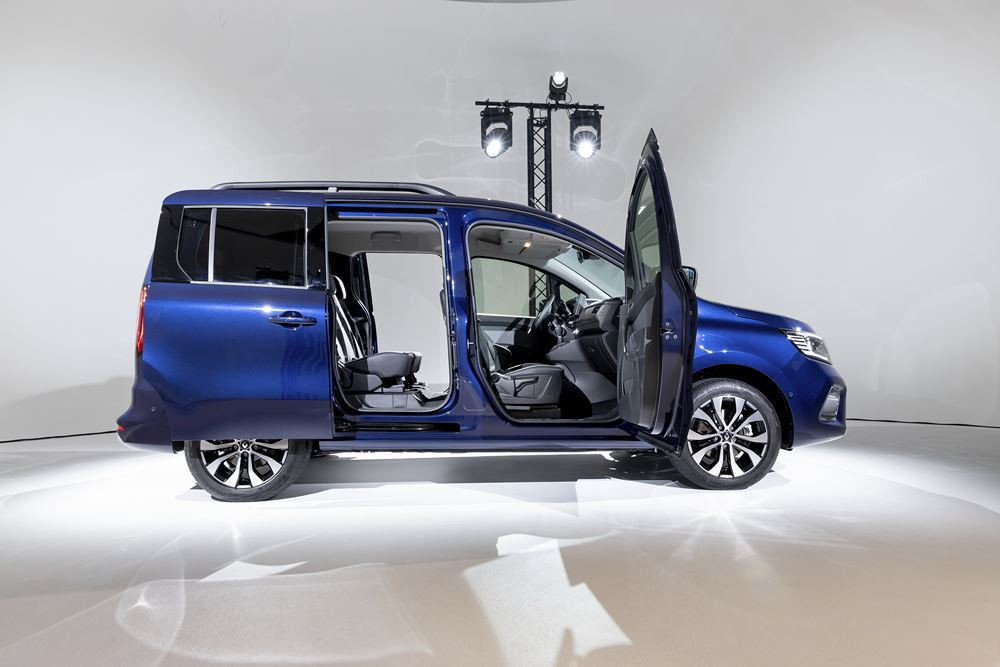 Le combispace Renault Kangoo E-Tech Electric revendique une autonomie limitée jusqu'à 285 km