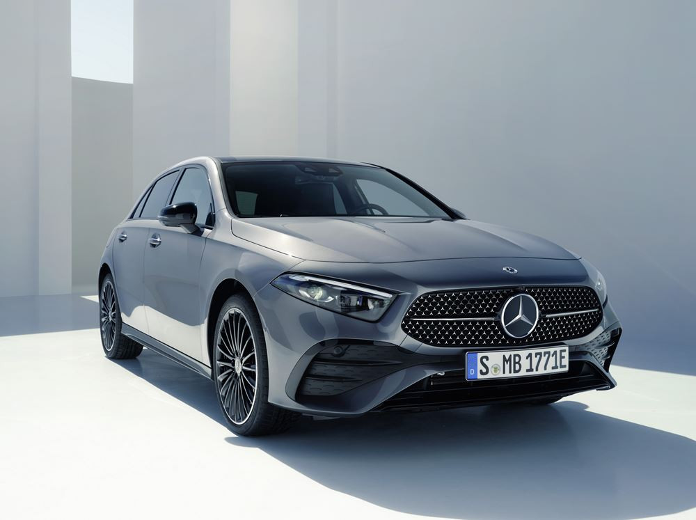 La berline compacte Mercedes Classe A dégage puissance et dynamisme