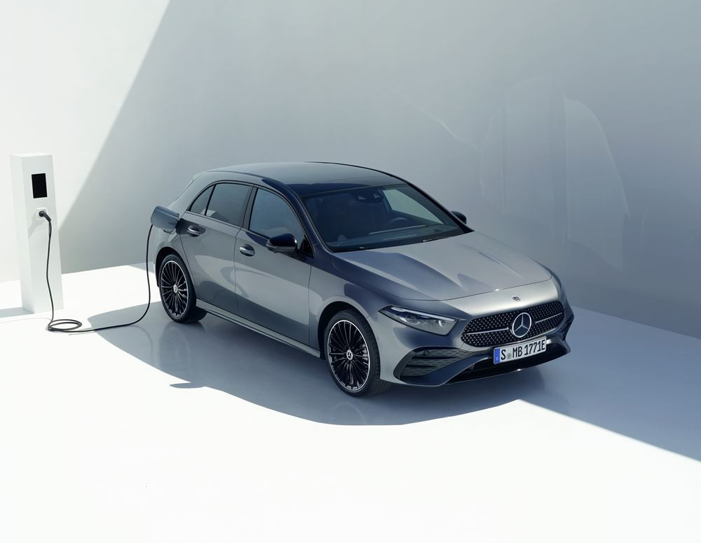 La berline compacte Mercedes Classe A dégage puissance et dynamisme