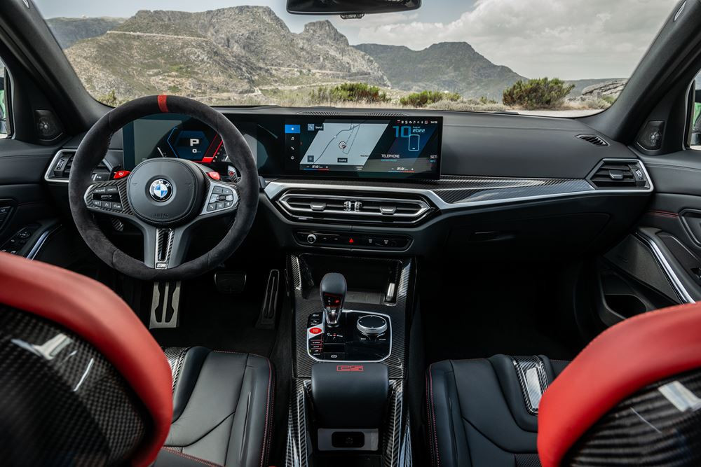 La BMW M3 CS Berline hautes performances procure encore plus d'intensité sur la route