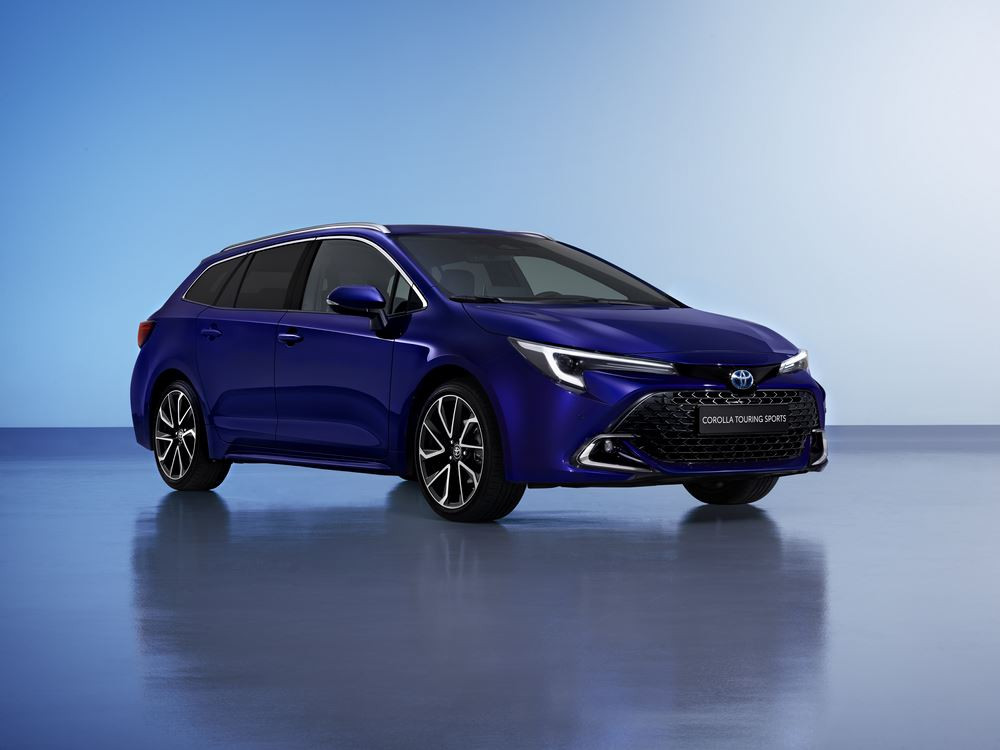 Le break Toyota Corolla Touring Sport affiche de subtiles modernisations esthétiques
