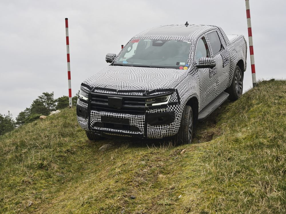 Le pick-up Volkswagen Amarok aussi à l’aise hors des sentiers battus que sur l’asphalte