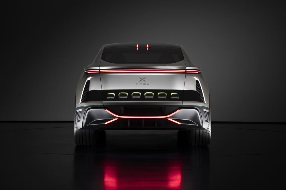 Prototype Namx HUV: un SUV à hydrogène alimenté pour partie par des capsules amovibles