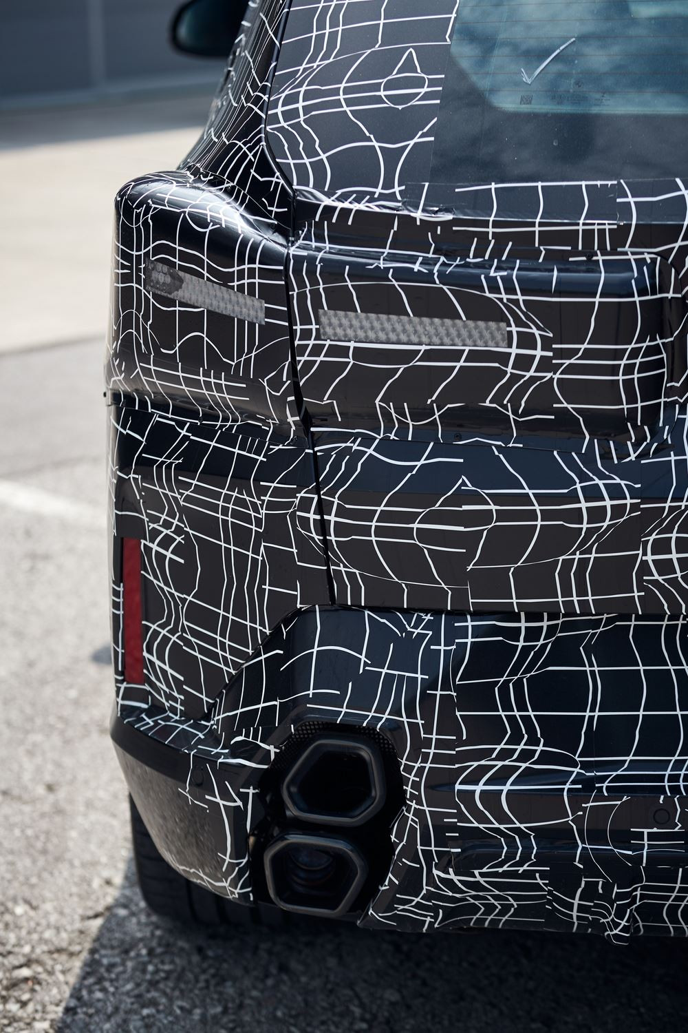 La BMW XM en phase d'essais dynamiques