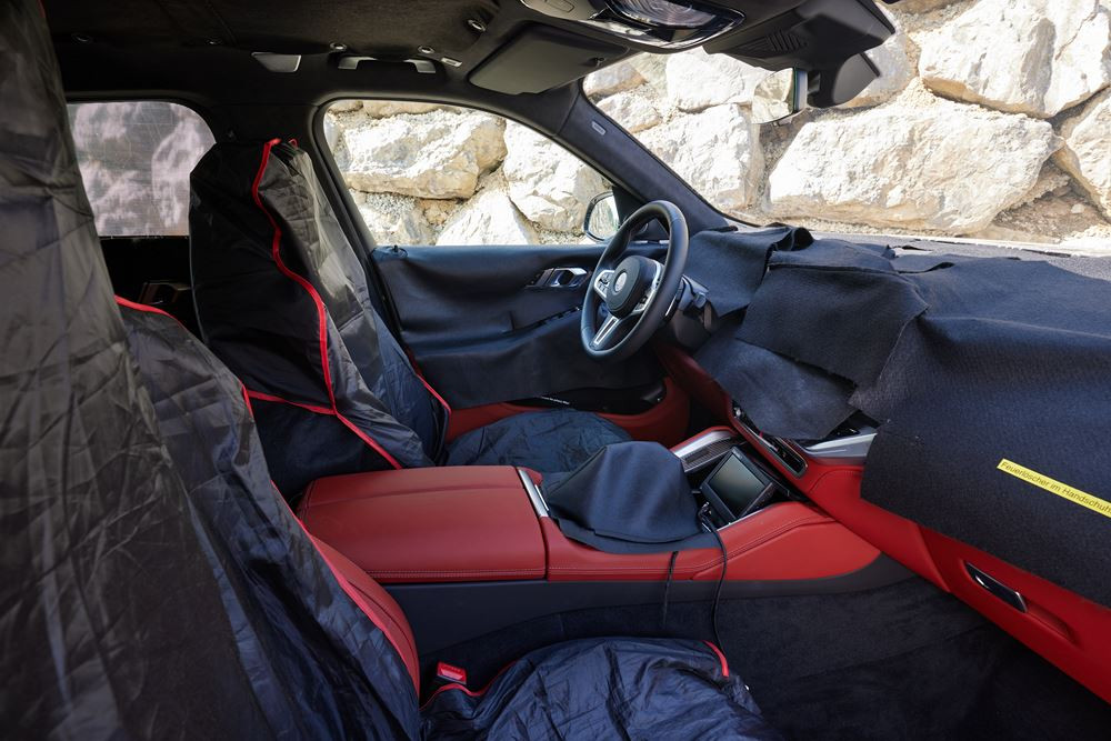 La BMW XM en phase d'essais dynamiques