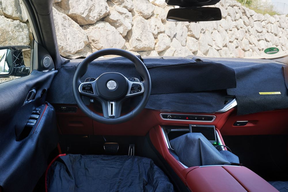 La BMW XM en phase d'essais dynamiques