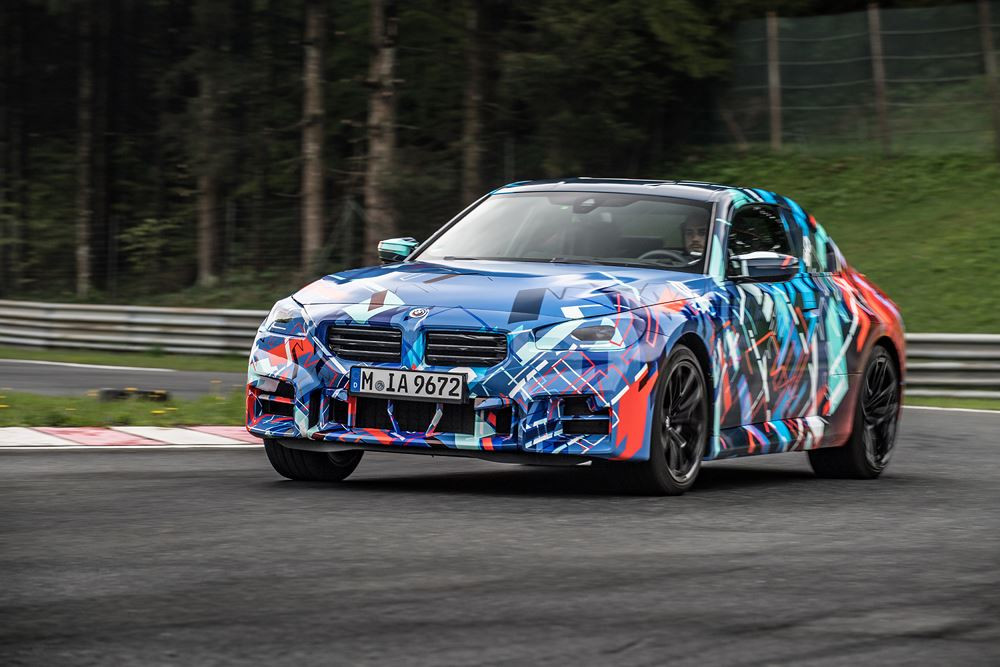 La BMW M2 haute performance soumise à des essais dynamiques intensifs