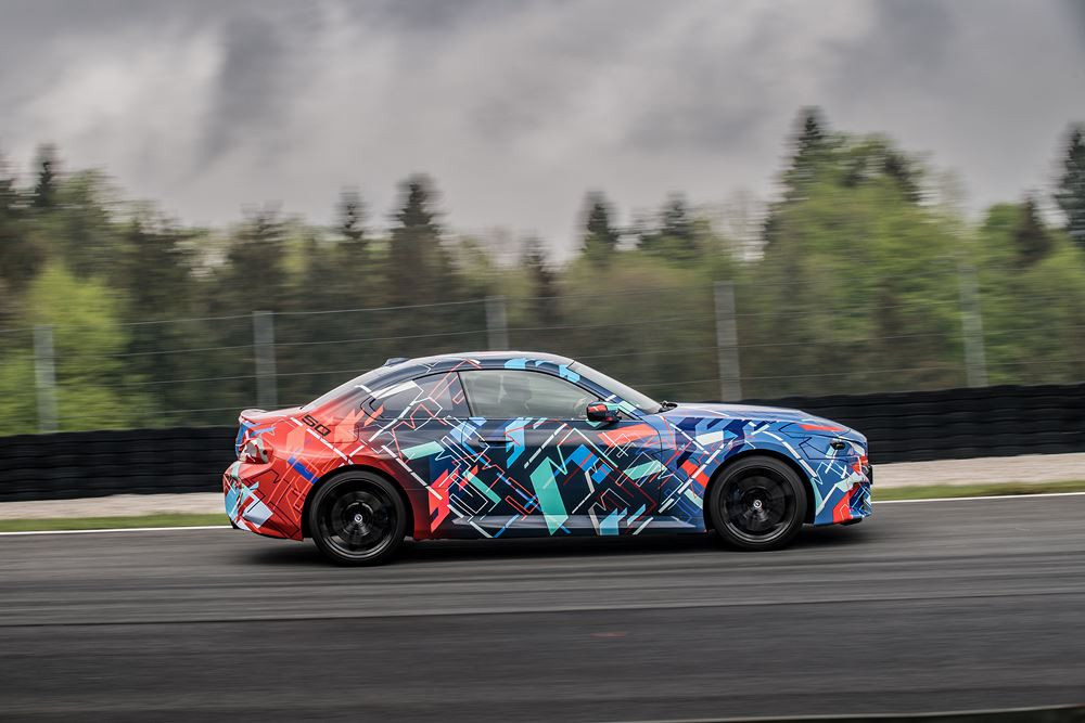 La BMW M2 haute performance soumise à des essais dynamiques intensifs